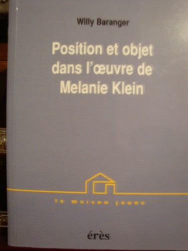 Baranger position et objet - baranger, e.o