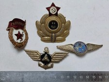 Lot Rare Cocardes Militaire Marine, Garde, Mécanicien Flotte Rivière URSS, In...