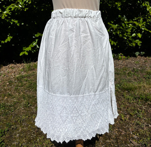 Jupon ancien coton - -, &
