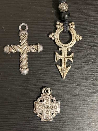 Lot croix vintage metal - vintage,, -metal
