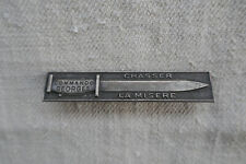 insigne Commando de chasse commando GEORGES Chasser la misère barrette matriculé