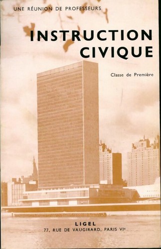 Instruction civique première
