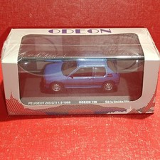 PEUGEOT 205 GTI 1.9 bleu 1/43