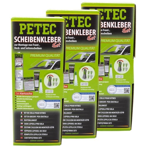 Petec colle kit cartouche - 3, x