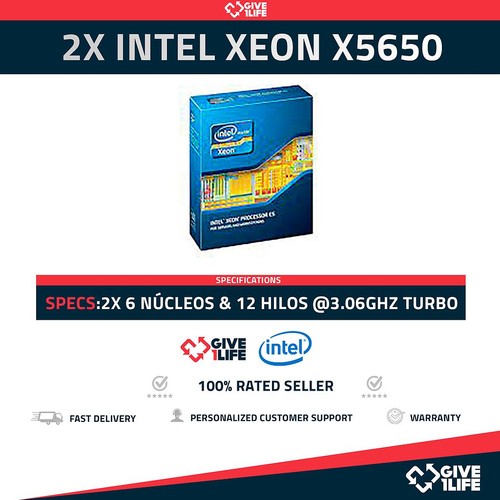 Cpu intel xeon x5650 6 - 2,