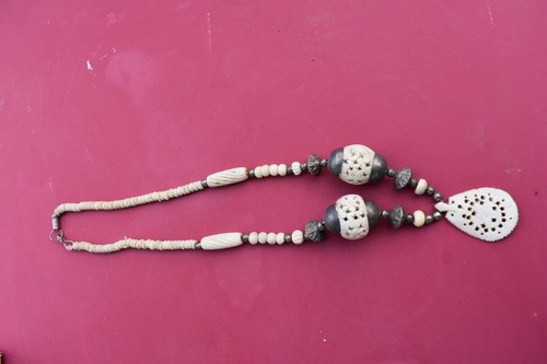 Collier ethnique perles de - collier,
