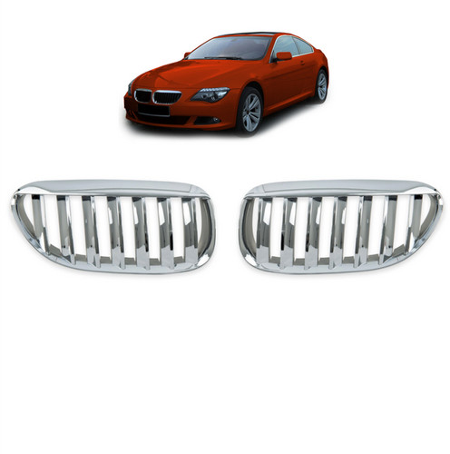 Calandre chrome gris pour - chrome,