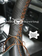 Couvre Volant En Cuir Véritable Luxe Marron Médium Pour Audi A4 B8 10-16