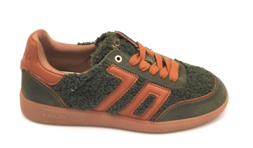 Sneaker teddy back70 vert - back70,
