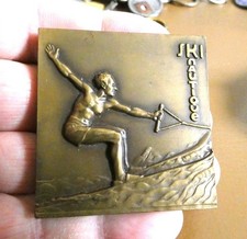 Médaille Plaque bronze Sport