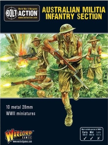 Australian militia infantry - militia,