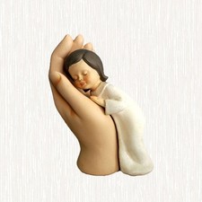  Résine Palm Baby Artisanat Résine Bébé Bureau Ornement Table De Sable Jouets