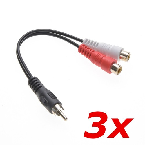 Pack rca male plug to - 3,