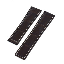 Bracelet crocodile 22/20 mm