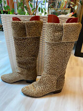 Bottes à revers vintage "Laurent Mercadal" - Pointure 36