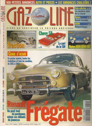 Gazoline renault fregate - renault,