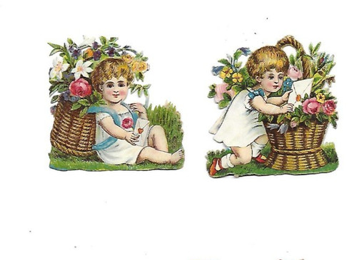Chromos anciens découpis - 3,