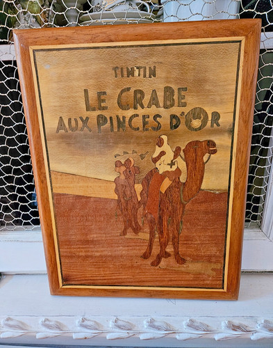 Tableau tintin crabe aux - tableau,