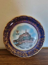 Winterling assiette décorative porcelaine mont saint-michel, collection