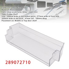 Fridge shelf grey - clear, middle