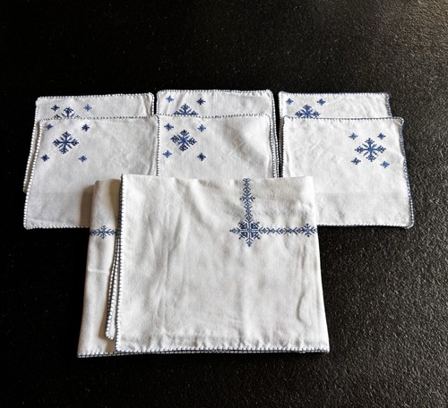 Nappe thé blanc - à,