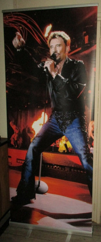 Johnny hallyday ecran roll - johnny, up