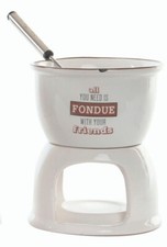 Service à fondue au chocolat