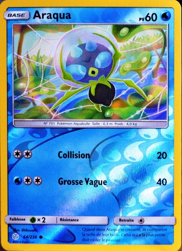 Carte pokémon 236 - 64/236,