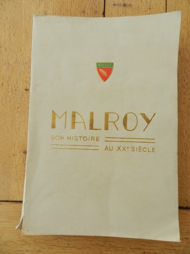 Livre ancien malroy son - livre,