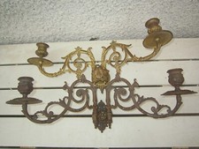 PAIRE DE  BOUGEOIRS  DE PIANO