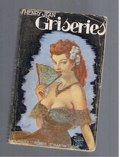 GRISERIES HENRY JEAN  EDITIONS PORTE ST MARTIN 1951  Jihel