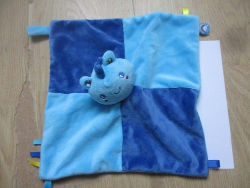 Doudou plat carré dragon - carré,