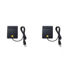 2X Lecteur de Carte à Puce