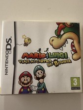 Jeu Fra Nintendo Ds Mario Luigi Voyage Au Centre De Bowser.  Boite/Notice Por