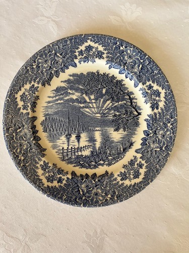 Assiette plate faîence - 1, en