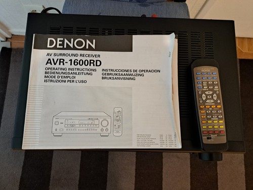 Denon avr 1600 - avr, fonctionnel