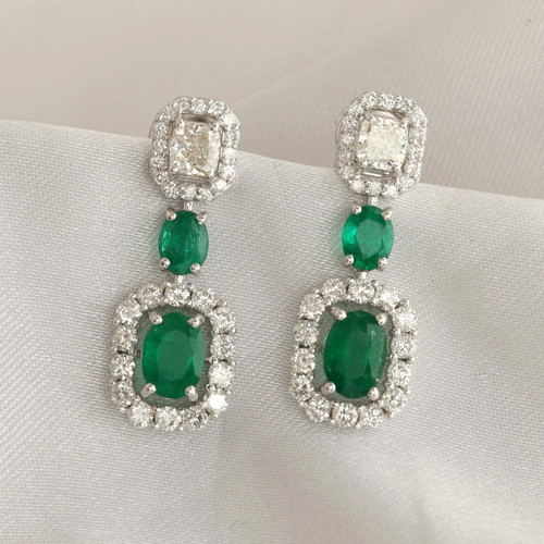 Boucles oreilles pendantes - d’oreilles,