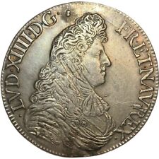 Louis XIV (1643-1715) Ecu à la cravate  1679 Rennes