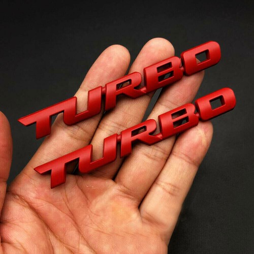 Metal turbo logo - logo, red