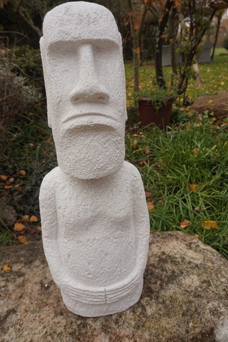 3933 moai blanc 60 cm - 3933,
