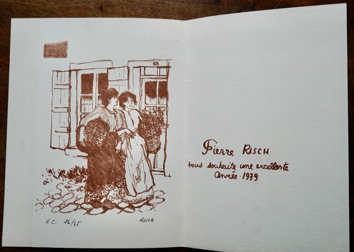 Risch pierre lithographie h - risch, :