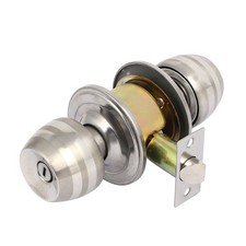 Chambre Ménage Confidentialité Bouton Métal Poignée Ronde Serrure Porte