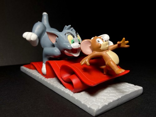 Figurine tom jerry démons - &,