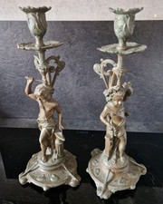 BOUGEOIRS ART NOUVEAU  PERSONNAGE REGULE ( LIRE )