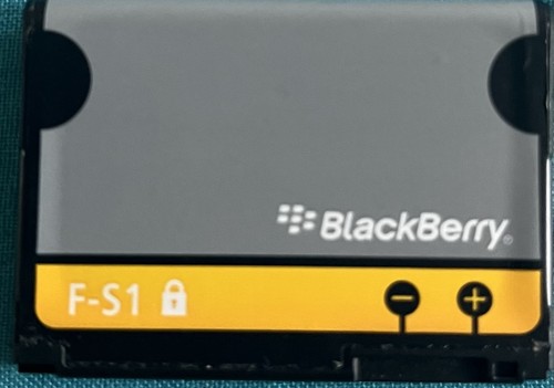 Batterie blackberry fs1 - batterie, pour