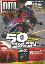 MOTO MAGAZINE N°276 HARLEY 1250 MUSCLE VS VICTORY 1700 HAMMER S / BMW K 1600 GT