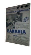 Publicité  prospectus petit déjeuner Banania