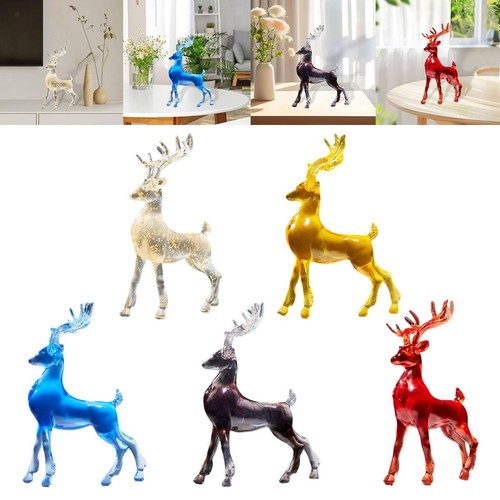 Sculpture cerf résine - en,