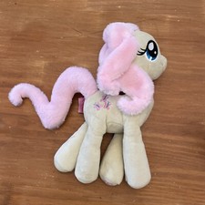 Peluche Fluttershy My little Pony Mon petit poney jaune Rose papillons Hasbro