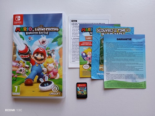 Jeu switch mario - switch, lapins